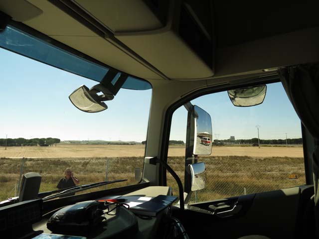 La visibilidad del Volvo FH resulta excelente.